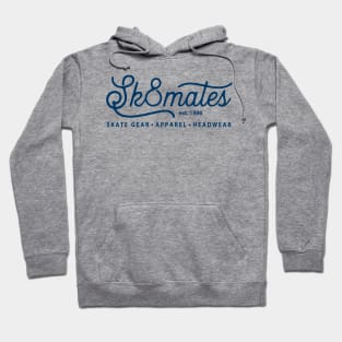 Sk8mates Logo Design Est 1986 Back Printed Design Hoodie